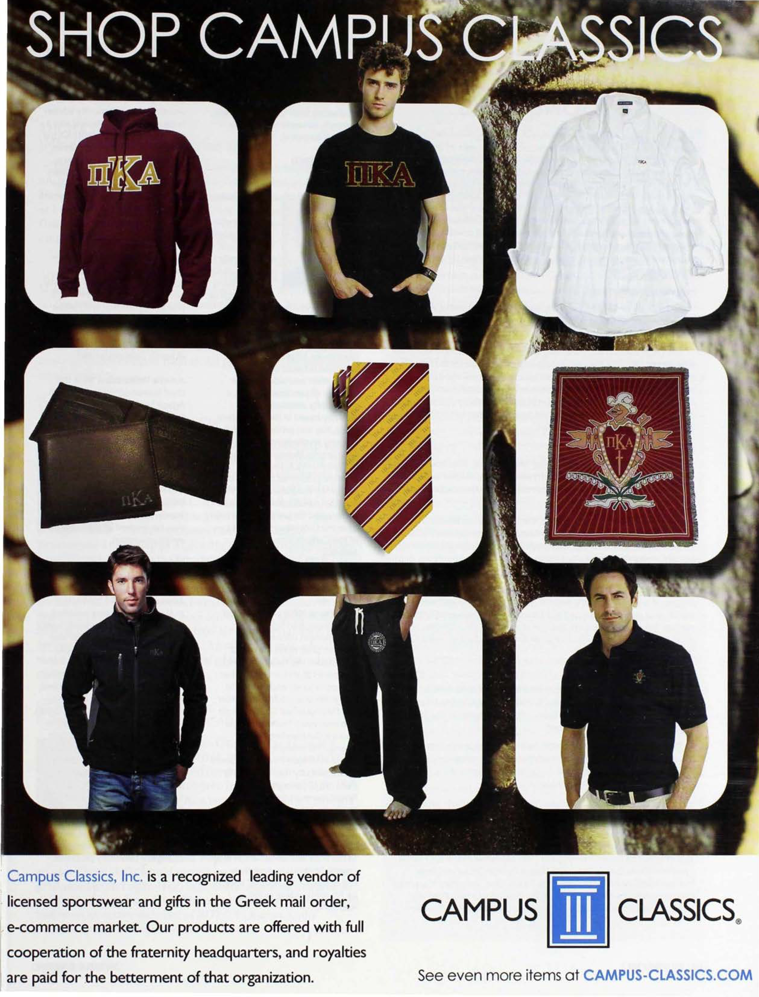 Campus Classics Advertisement, Autumn 2012